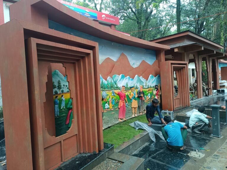 मसूरी रोड़ का कुठालगेट और साई मंदिर पर नई स्लिप रोड, रांउड अबाउट लाईटिंग मय पहाड़ी शैली का सौंदर्यीकरण अंतिम चरण में, जिलाधिकारी का एक और सराहनीय प्रयास